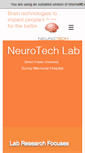 Mobile Screenshot of neurotechlab.com